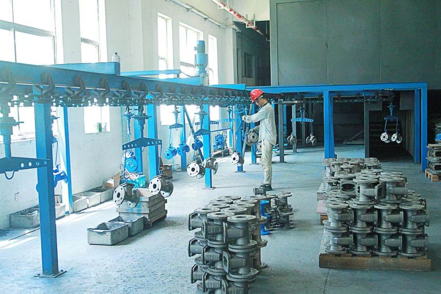 SuZhou YouWei Fluid Technology CO., LTD üretici üretim hattı
