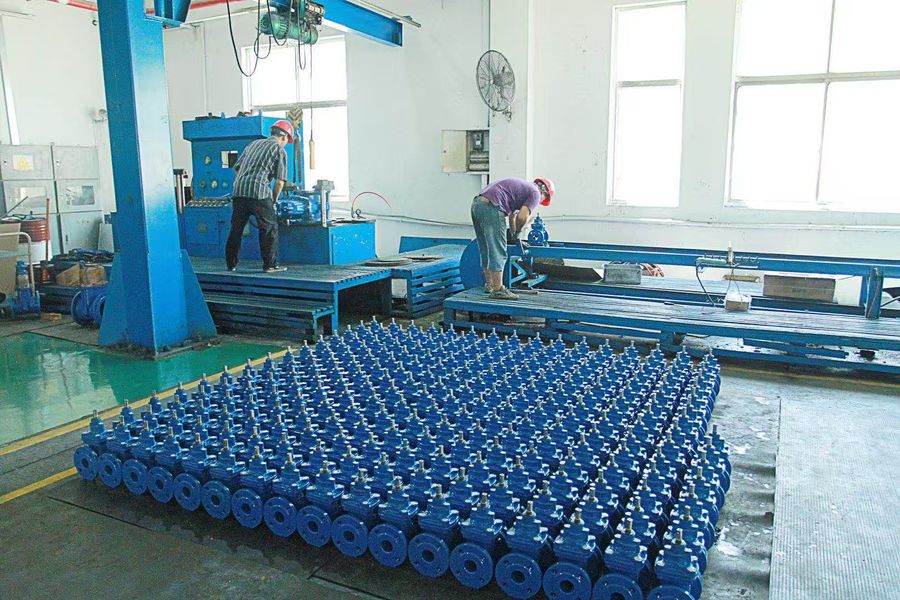 SuZhou YouWei Fluid Technology CO., LTD üretici üretim hattı