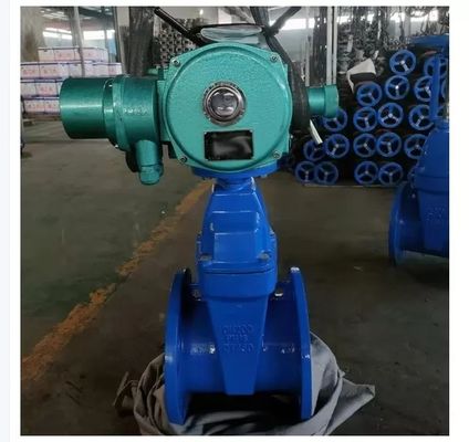 Gate Valves DIN3352 F4 Cast Iron Resilient Seated Valve with 2Cr13 Trim